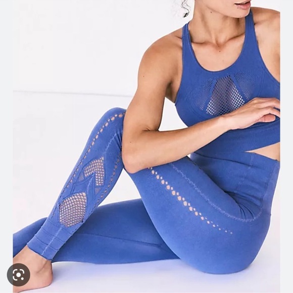 FP Movement by Free People Blue Leggings - Picture 1 of 4